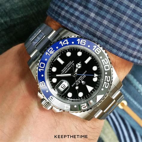 rolex batman model 116710.